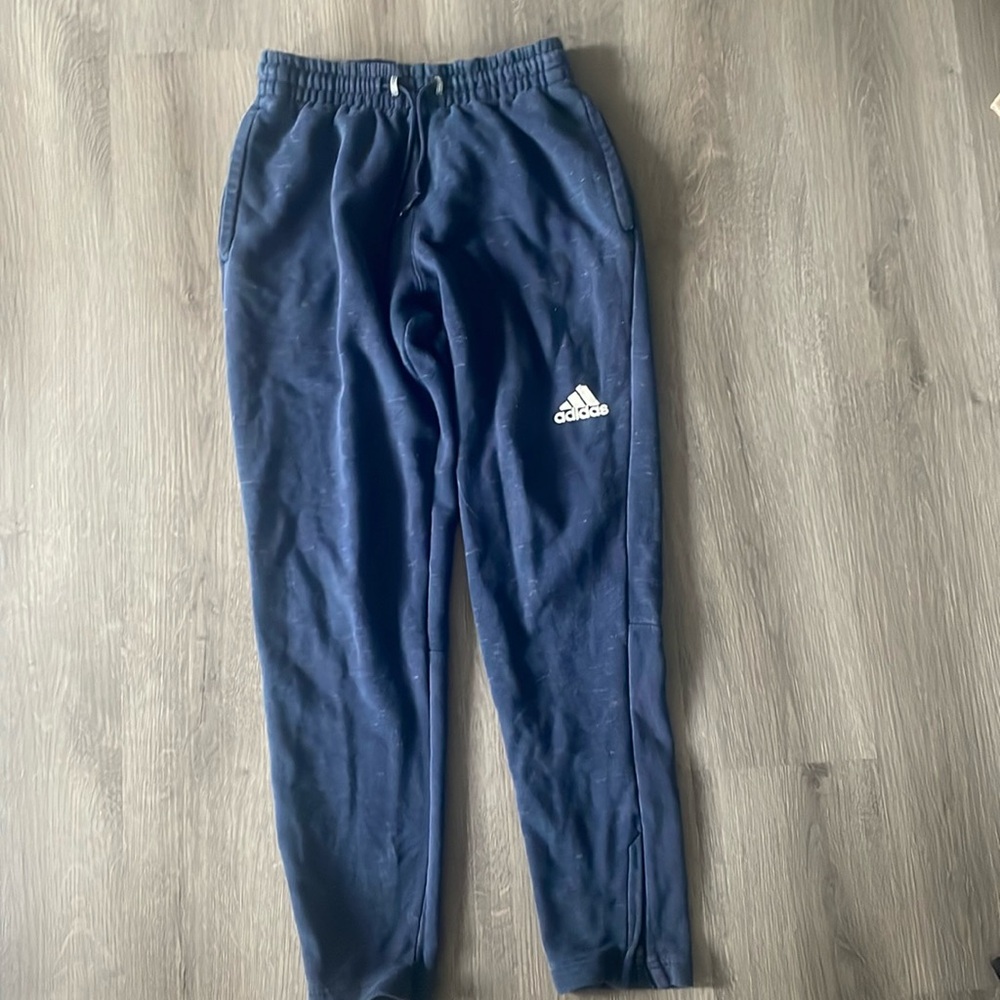 Adidas. Small. Blue joggers. Very comfortable